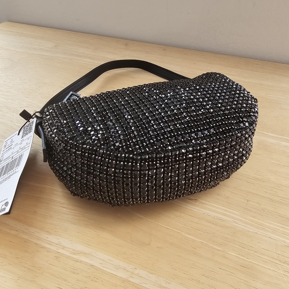 NWT Mango crystal shoulder bag - Picture 10 of 12